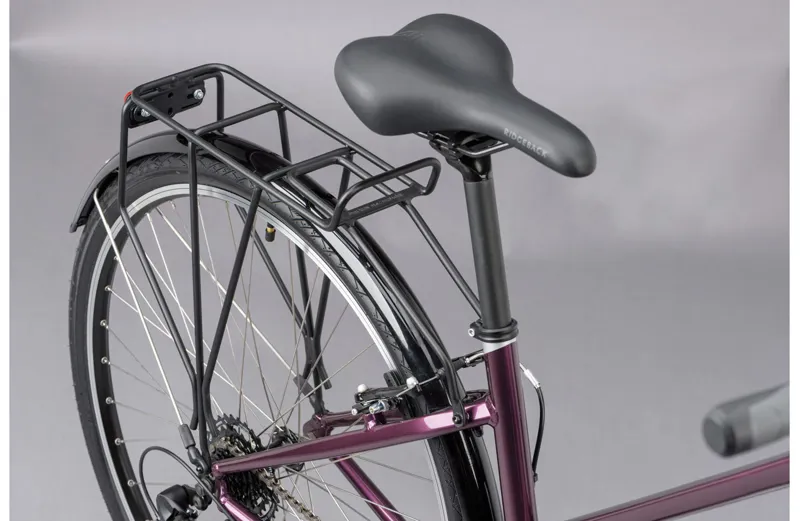 Ridgeback Speed Open Frame Hybrid Bike in Purple-6